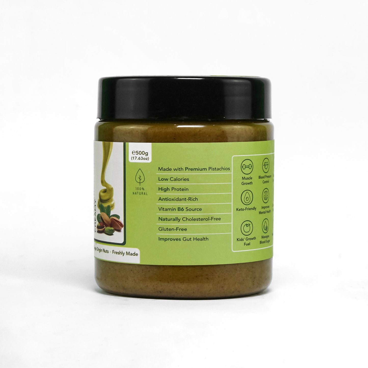 Proteen Foods™ Pistachio Butter | Net Wt. 500g