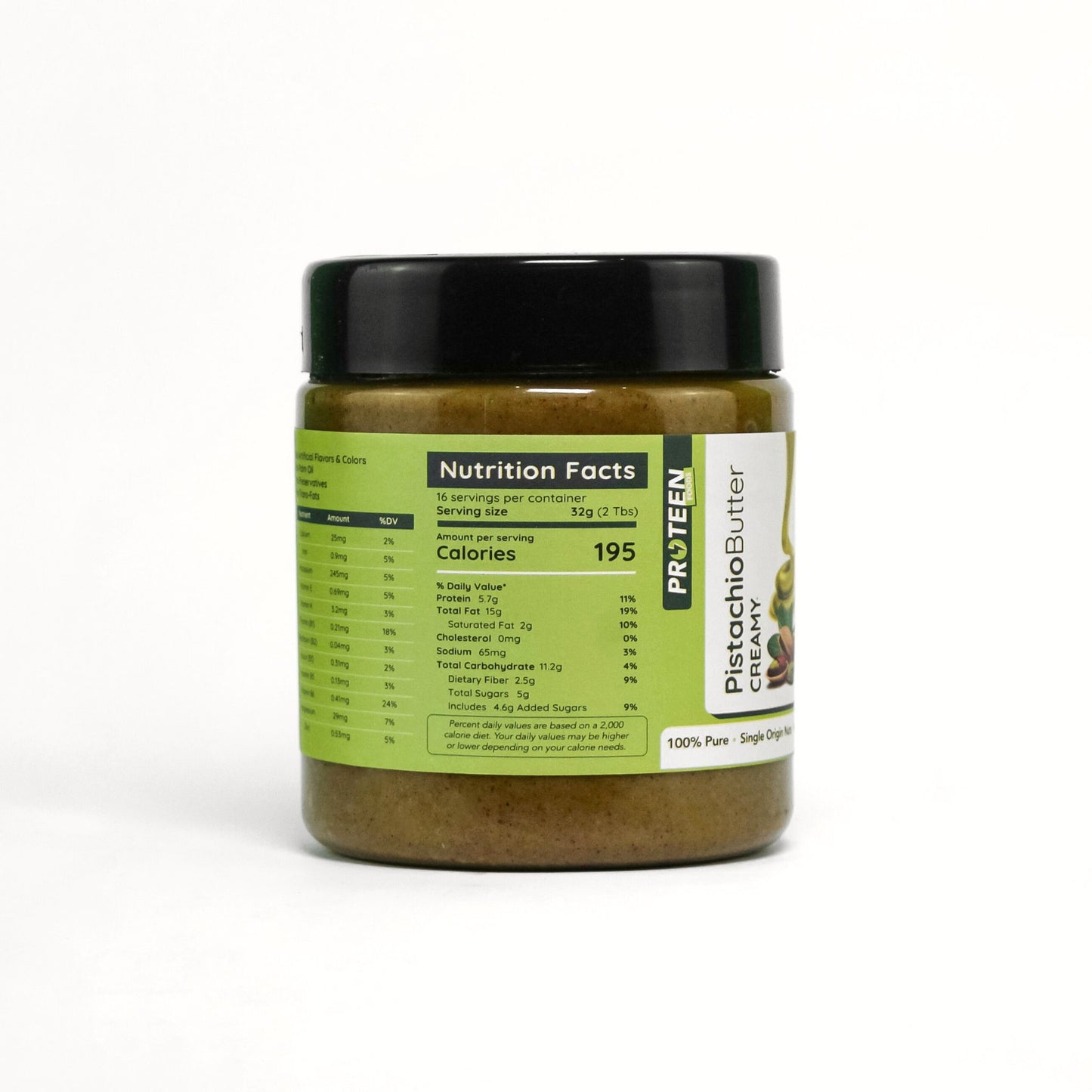Proteen Foods™ Pistachio Butter | Net Wt. 500g